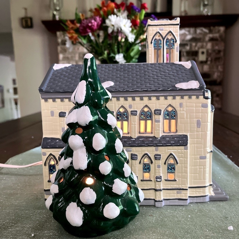 Department 56 Original Snow Village "CATHEDRAL" 1987 5019-9 - Picture 8 of 10